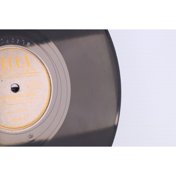 Al Jolson – Avalon / Anniversary Song - 1946 10" 78 rpm Shellac Record 23714 - Picture 16 of 16